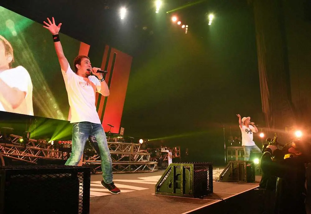 【画像・写真】ファンモン　再始動後初の全国ツアー千秋楽「熱い手拍子うれしい」23曲熱唱