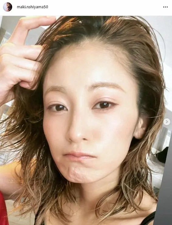 【画像・写真】西山茉希「36歳で制服着るって…」　“若見せ”前髪ダウンスタイルに称賛の声「グッときた」