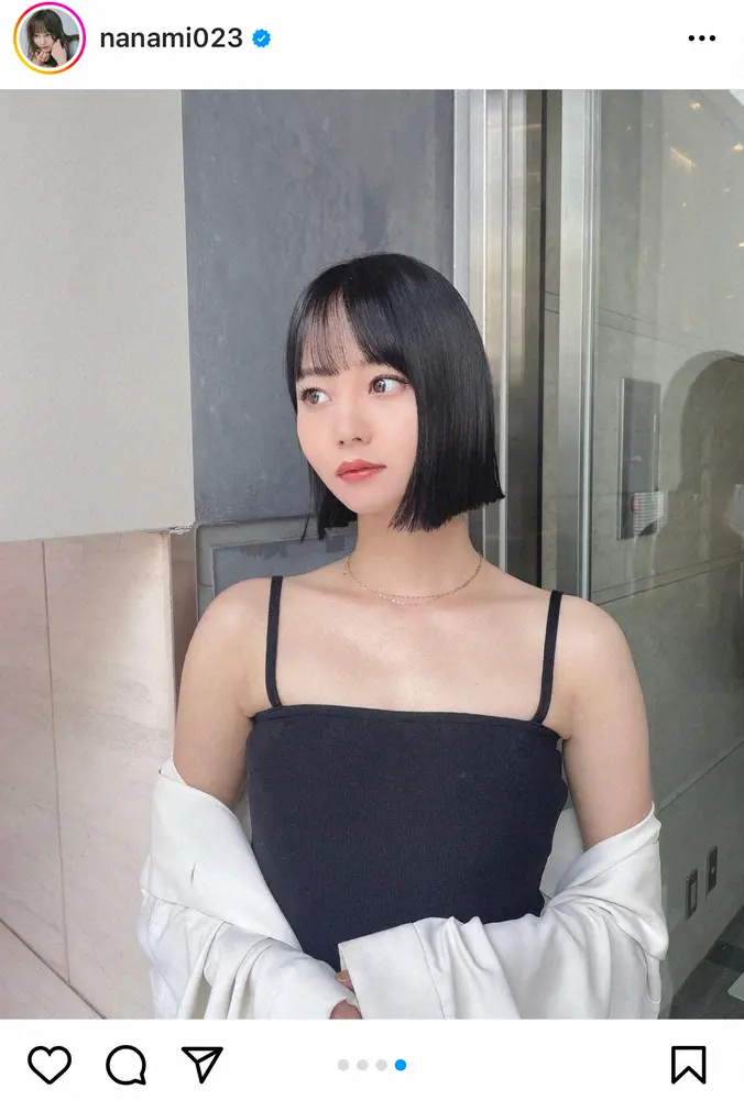 【画像・写真】堀北真希・妹　NANAMI　髪バッサリで印象ガラリ「悩みに悩んだけど…」