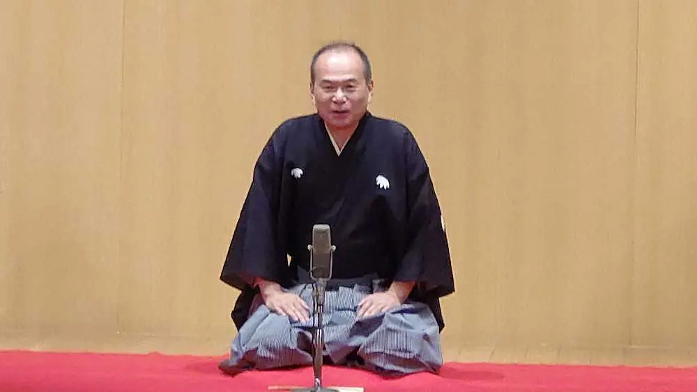 【画像・写真】笑福亭仁智　上方落語協会会長に再任「新たな展開をスタートさせるため、いろいろな企画を打っていきたい」