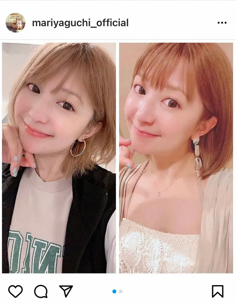 【画像・写真】矢口真里　「久しぶりにブリーチ」バリバリ明るい新ヘアに「娘。時代思い出す」「やっぱ似合う」の声
