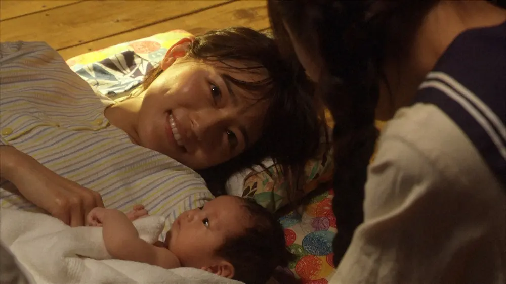 連続テレビ小説「ちむどんどん」第39話。女の子を出産した良子（川口春奈）（C）NHK