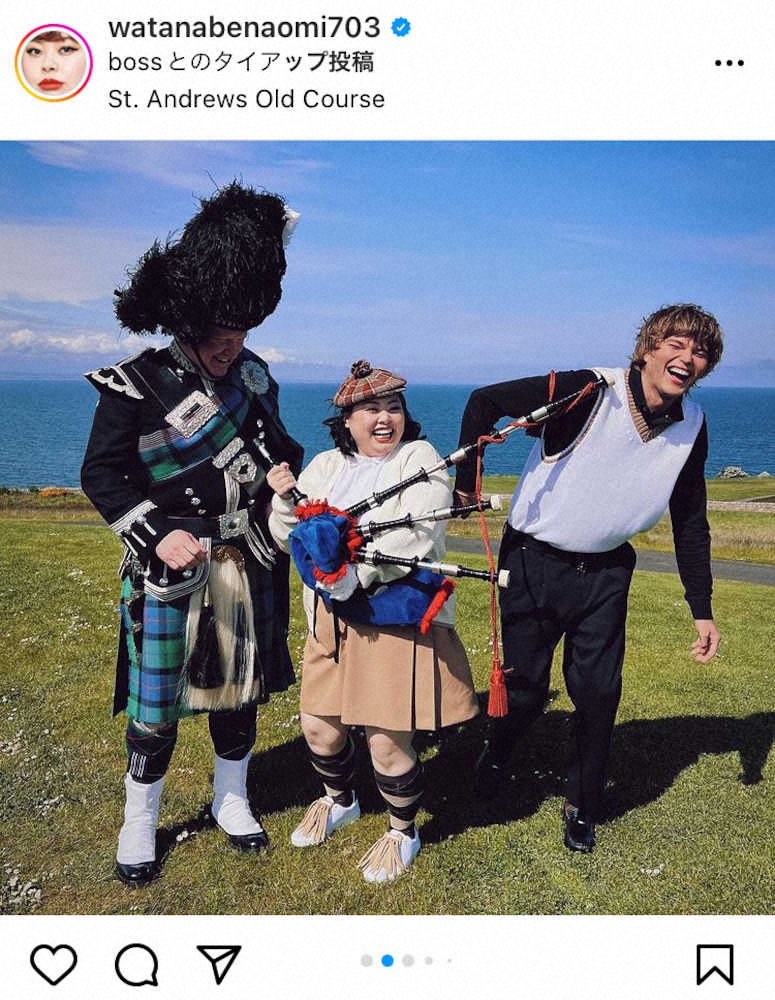 渡辺直美 まさか 憧れの聖地でゴルフデビュー 事件もあった 初ゴルフ楽しかった スポニチ Sponichi Annex 芸能