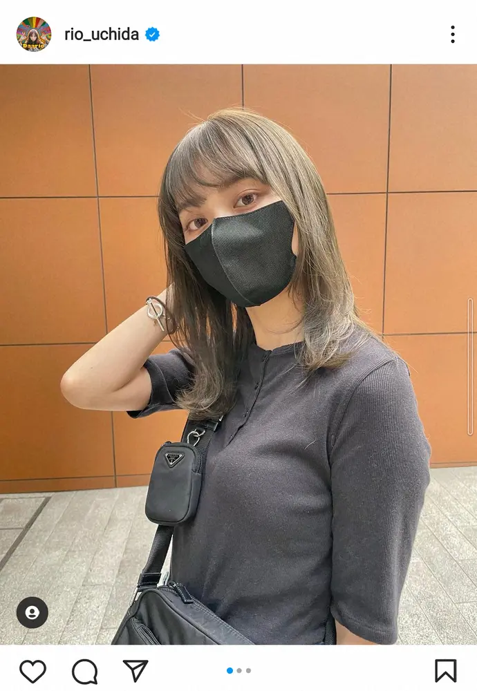 【画像・写真】内田理央　「褒められた！」カラー＆カットした新ヘアに「めちゃめちゃ可愛い」「透明感半端ない」の声