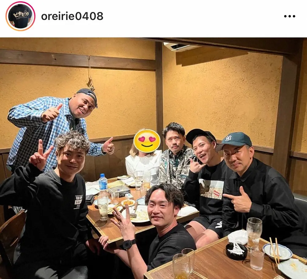 【画像・写真】カラテカ入江　伊地知、ジャンポケおたけら芸人仲間と飲み会「楽しさを、離れてみて改めて感じた」