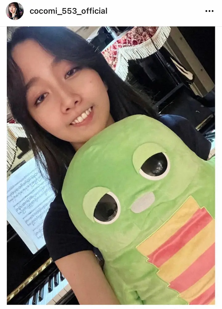 Cocomi ガチャピンの顔マネ披露 似てると言われます 父 キムタクが人形プレゼント スポニチ Sponichi Annex 芸能