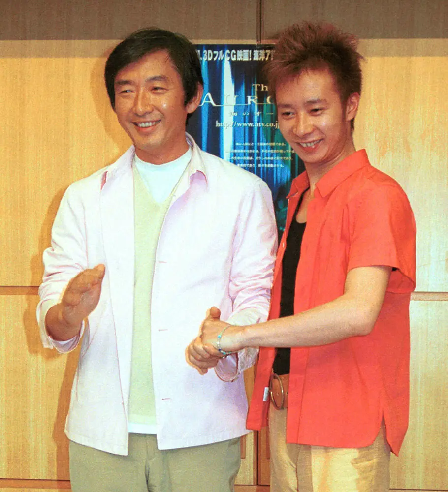 00年当時のいしだ壱成と父の石田純一 スポニチ Sponichi Annex 芸能