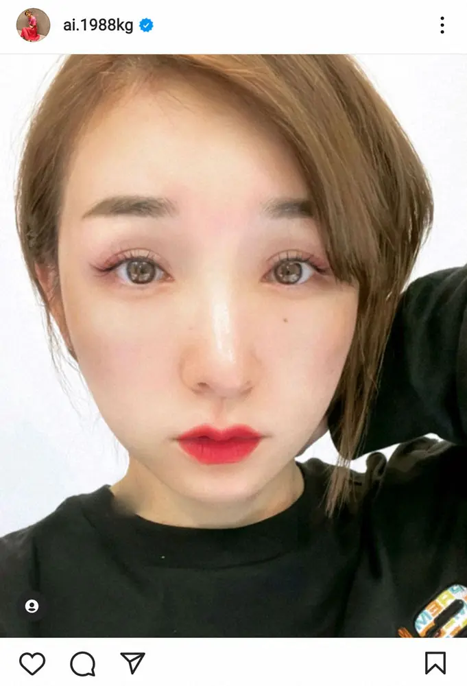 【画像・写真】加護亜依　「ノーファンデ」の自撮りを公開　「肌キレイすぎ」「まつ毛なっが」と絶賛の声