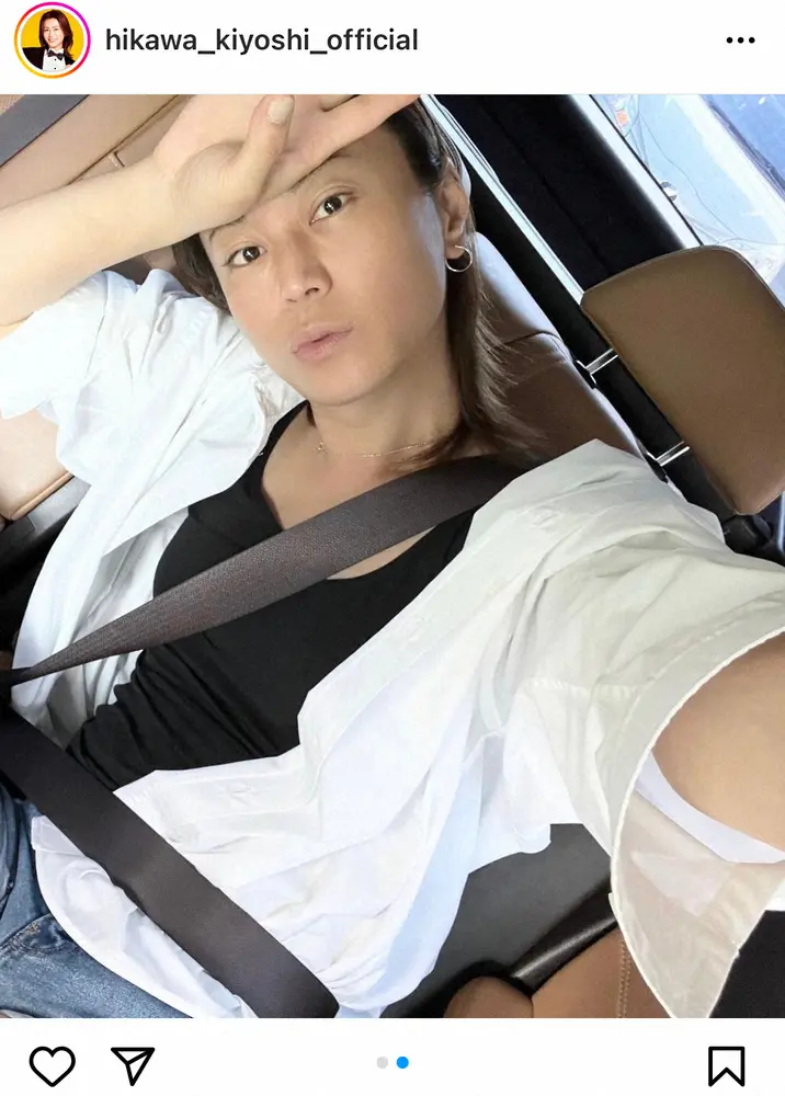 【画像・写真】氷川きよし　「どスッピン」写真公開に　「ナチュラルで綺麗すぎる」「目の保養」と絶賛の声