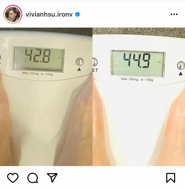 ビビアン スー公式インスタグラム Vivianhsu Ironv から スポニチ Sponichi Annex 芸能