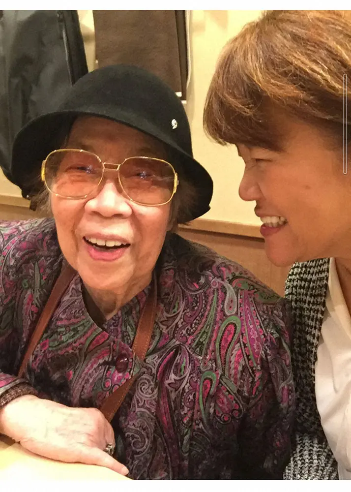 【画像・写真】山田邦子　野村昭子さん追悼…4月に寿司店で会ったばかり「ハキハキ意見を言ってカッコいい先輩だった」
