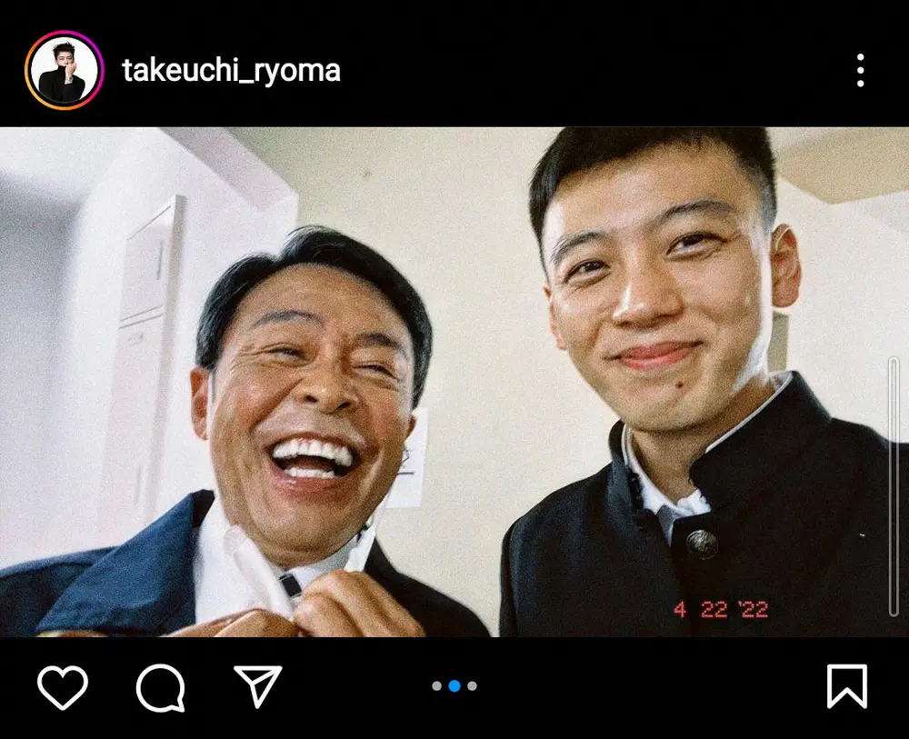 【画像・写真】竹内涼真　原作者の言葉に「救われた」　長文で六本木クラスへの思い語る　ファン「素晴らしい座長」