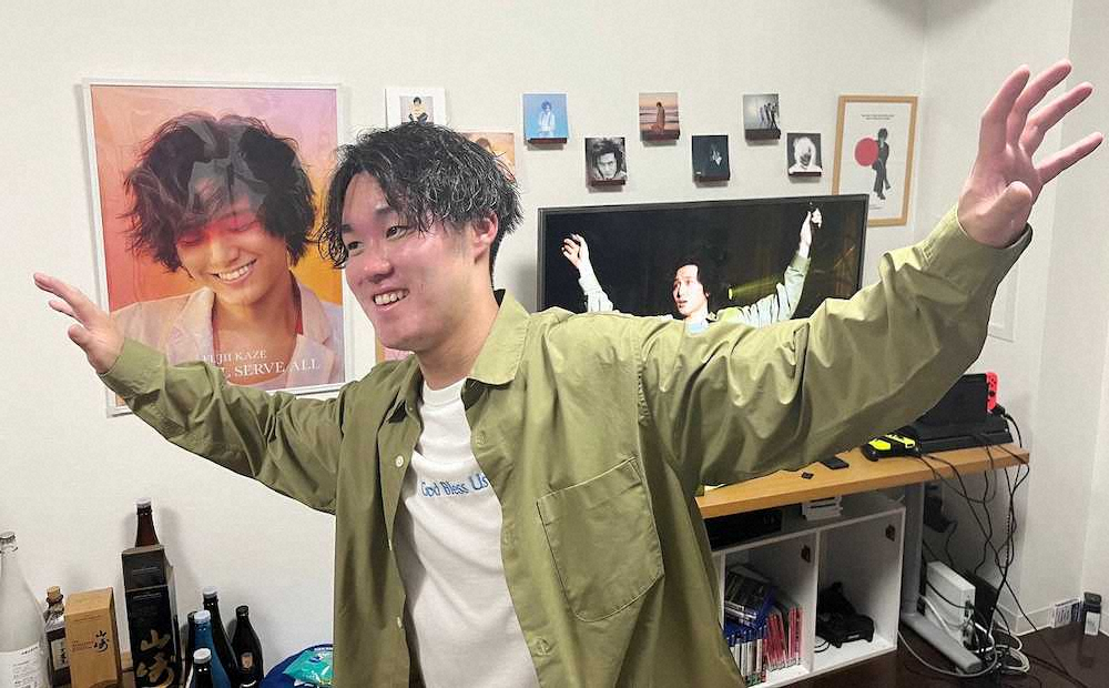 【画像・写真】カンテレ・服部優陽アナ　生き方変えた「藤井風」にどハマり