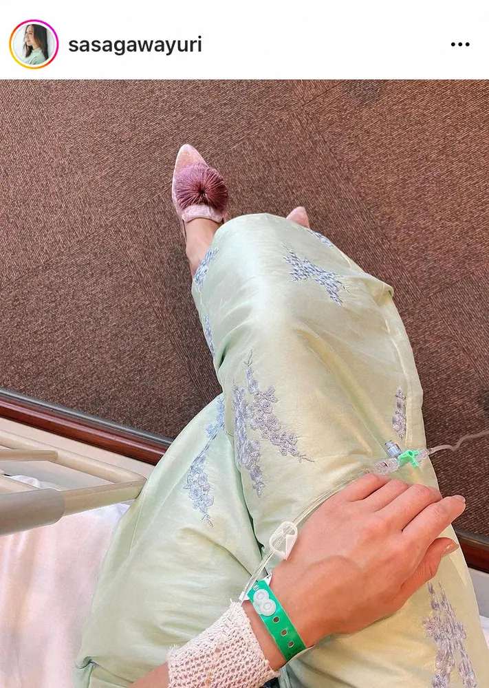 【画像・写真】笹川友里アナ　ポリープ切除手術を報告「念のため数日経過観察です」　人間ドックの必要性訴え