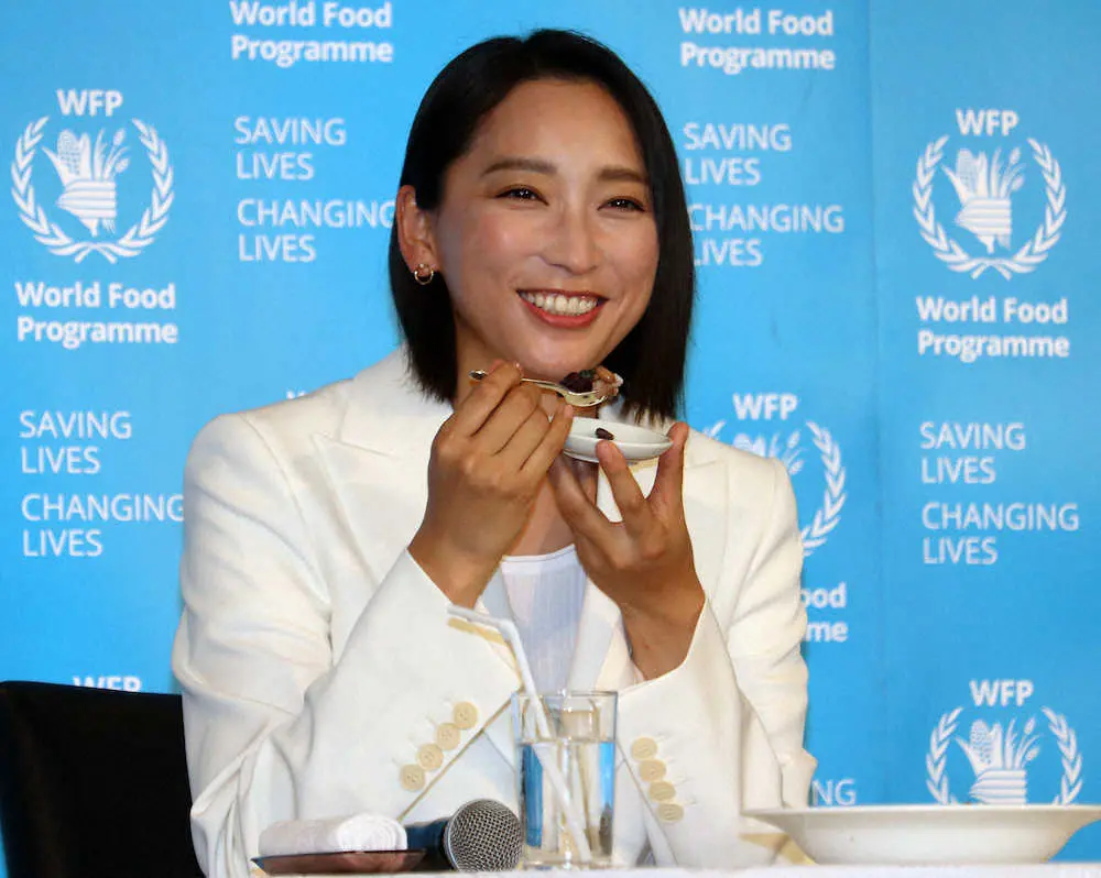 【画像・写真】杏　国連WFPの親善大使に就任「迷いはありましたが、栄誉あることで光栄」