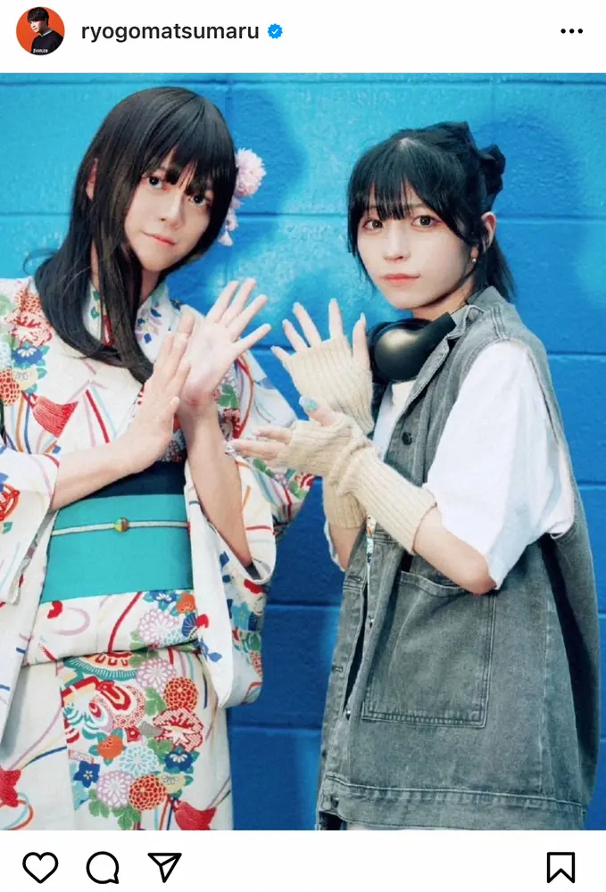 【画像・写真】松丸亮吾　女装姿が可愛いと話題に　「ただの美少女」「誰かと思った」「想像以上」と絶賛の声