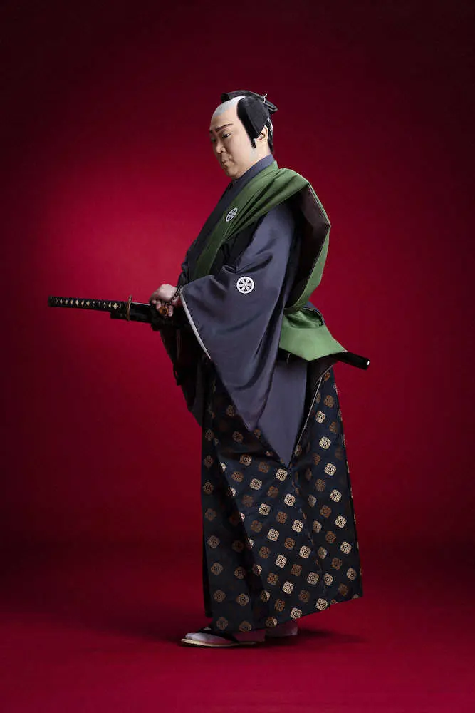 「十月大歌舞伎」で上演される「荒川十太夫」で、初の新作に挑戦する尾上松緑