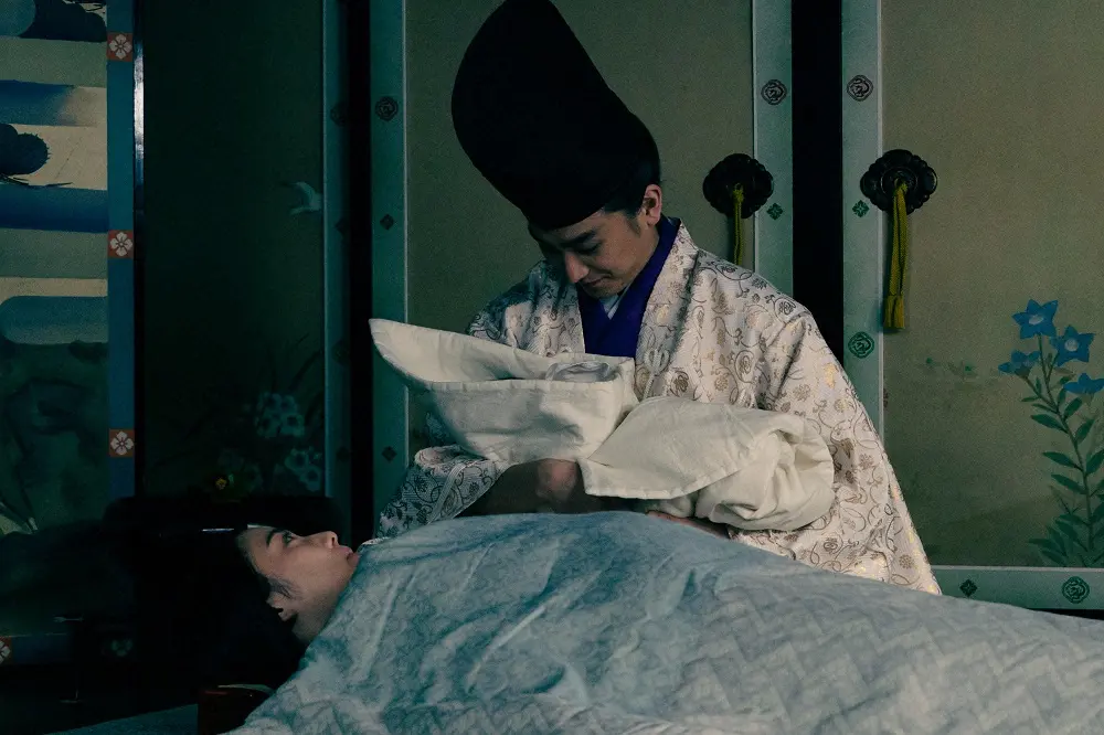 【画像・写真】大河ドラマ「鎌倉殿の13人」第29話。源頼家（金子大地）と正室・つつじ（北香那）の間に“運命の子”善哉が誕生（C）NHK