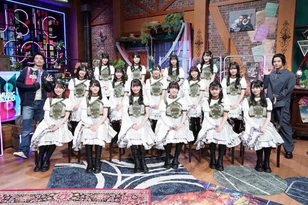 【画像・写真】STU48　5日の「MUSIC　BLOOD」で日向坂46「キュン」を初カバー