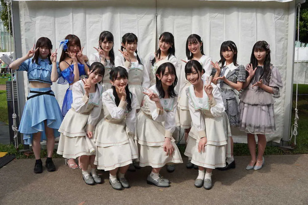 【画像・写真】STU48の話題曲「花は誰のもの？」アイドル界に波及　TIFで広島ゆかりのアイドルとコラボ唱