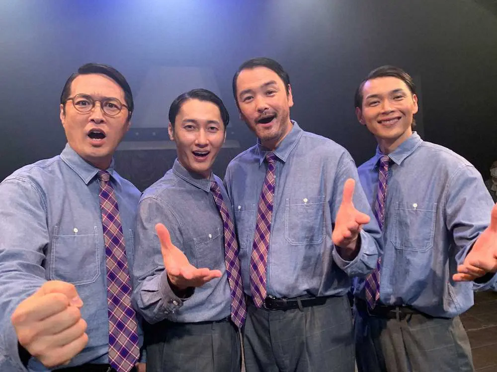 【画像・写真】純烈　NHKドラマ初出演に酒井「新人のような当たって砕けろの気持ち」