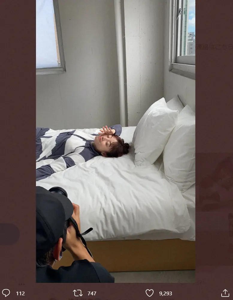 【画像・写真】橋本環奈　貴重なグラビア写真公開　ルームウェアで寝転ぶ姿などに「きゅんきゅんする」「天使」の声