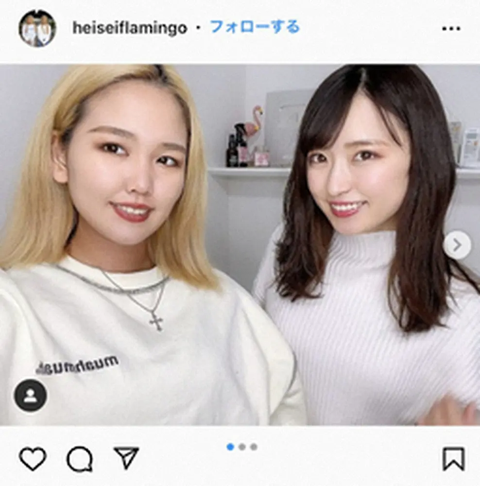 【画像・写真】平成フラミンゴ・RIHOも新型コロナ感染　NICOの感染受けた8日PCR検査で陰性も9日に発熱