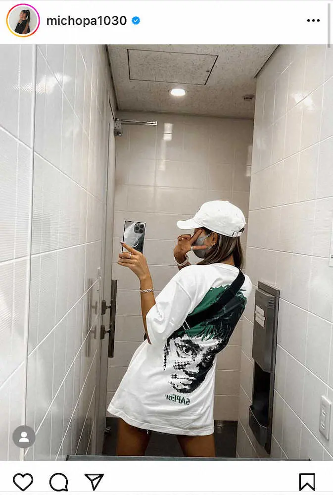 【画像・写真】みちょぱ　コロナから復帰　“大物芸能人”背負って「本日から働きまくります！笑」