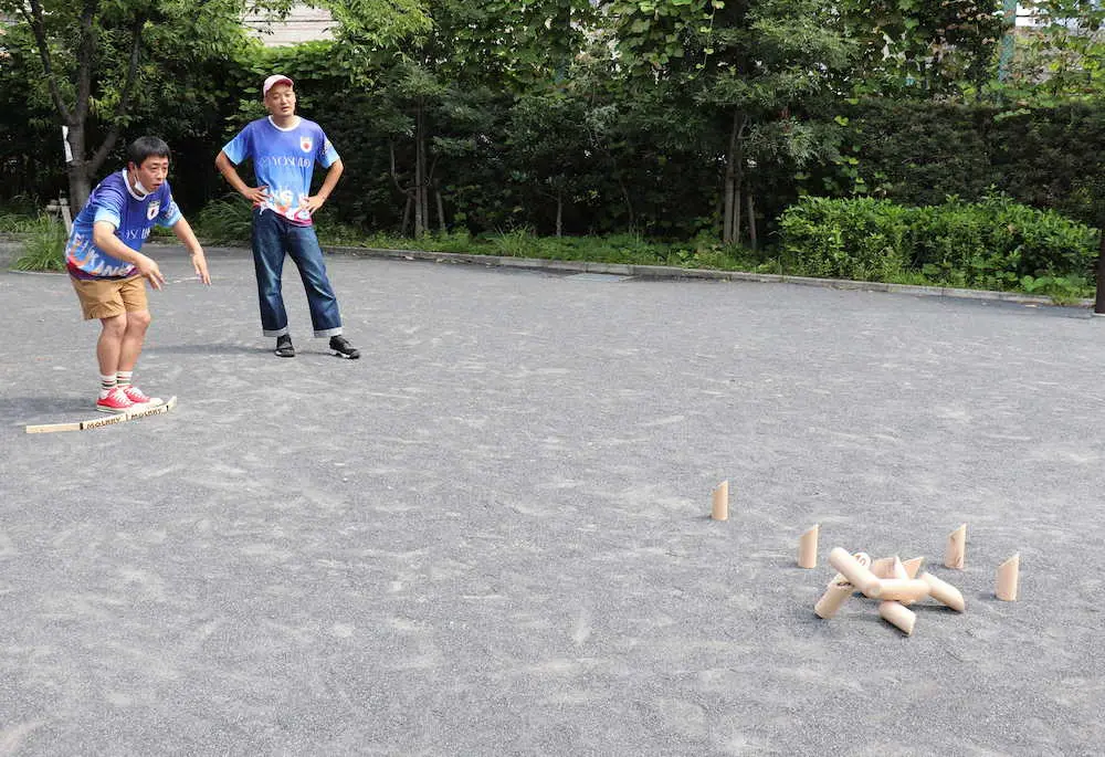 【画像・写真】「さらば青春の光」森田　3年ぶりモルック世界大会出場へ「優勝して日本を盛り上げる」