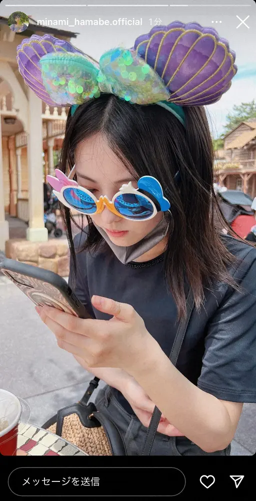 【画像・写真】浜辺美波　橋本環奈とディズニー満喫　ツーショット公開に「天使2人の休日」「相変わらず国宝級」の声