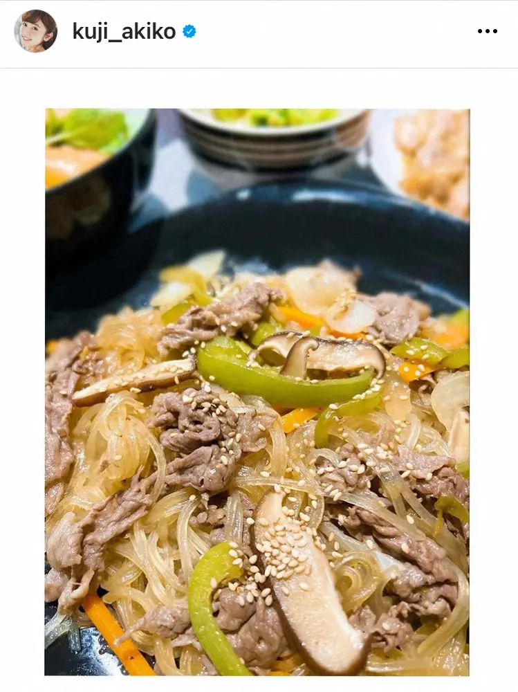 【画像・写真】久慈暁子　米国滞在で初の日系スーパーでのお買い物最新ショット　手料理写真公開にも反響「美味しそう」