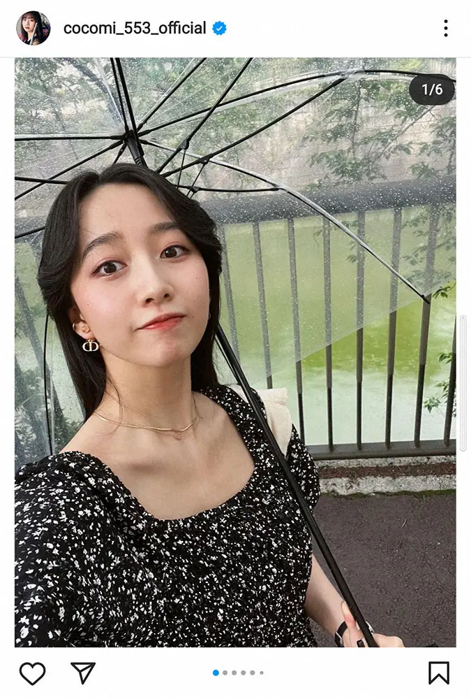【画像・写真】工藤静香　長女Cocomiの顔を連想するお菓子に「何か食べづらい…」仕方なく「お尻から」