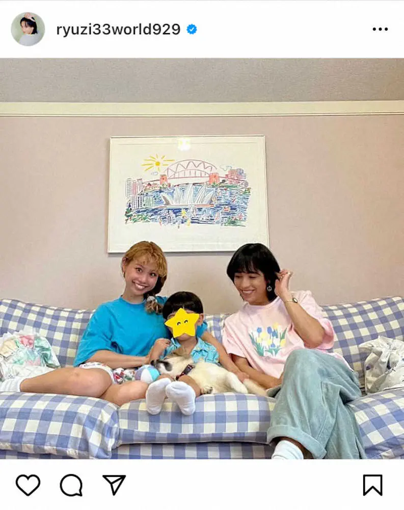 【画像・写真】ryuchell公式インスタグラム（＠ryuzi33world929）から