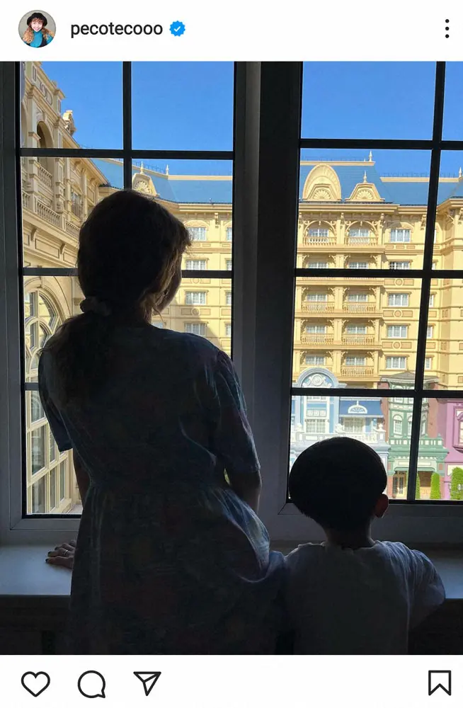 【画像・写真】peco　離婚報告後「いろいろ憶測があるため」新規投稿　「夫と妻ではなくなったとしても家族でいたい」