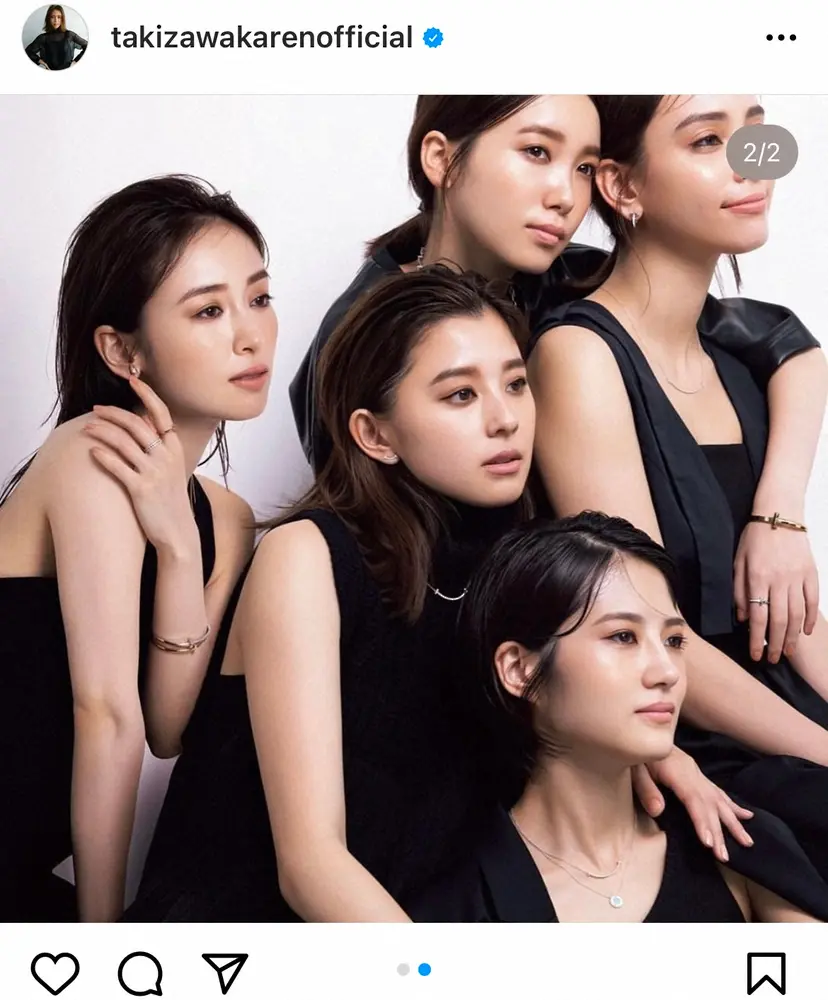 【画像・写真】飯豊まりえ　「Oggi」専属モデルの集合写真を公開　「みんな揃うと本当に豪華で目を引く美しさ」と話題