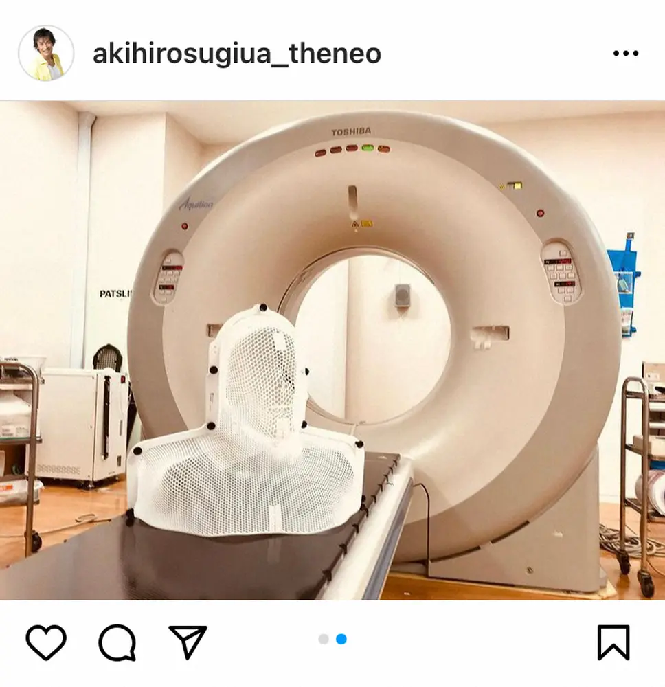 【画像・写真】咽頭がんステージ3の杉田あきひろ　放射線治療の副作用の苦しみ吐露「痛みと苦しみに耐えて頑張らねば！」