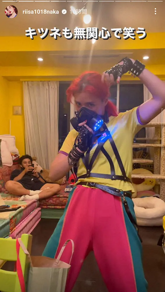 【画像・写真】仲里依紗　ド派手ファッションでレディー・ガガのコンサートへ「全力で応援しにいったよ」