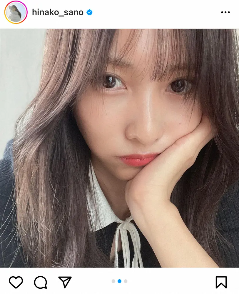 【画像・写真】佐野ひなこ　髪ばっさりカット　「めっちゃ可愛い」「イメージが随分変わりますね」の声