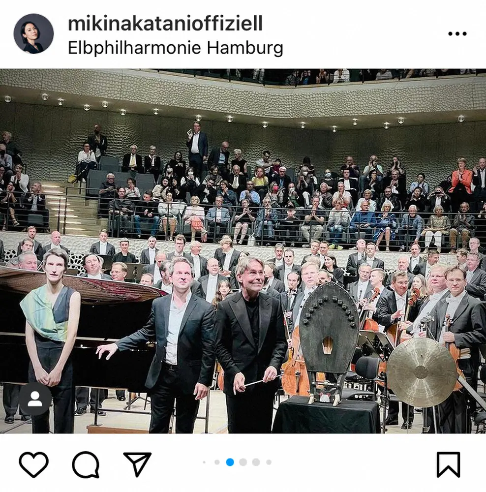 【画像・写真】中谷美紀“長年の友人”の夢が実現　嬉しいサプライズで急きょドイツへ「世界は何と小さなことでしょう」