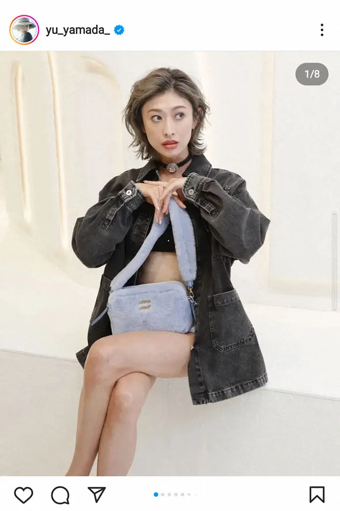 【画像・写真】山田優　美脚強調の短パンコーデ披露にフォロワー「はいてる!?」と驚きの声