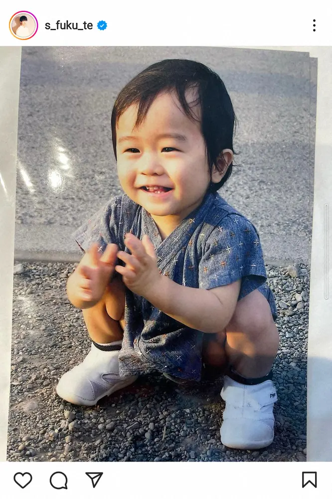 【画像・写真】鈴木福　「お気に入りの写真！」幼少期のキュートなショットに「超可愛い」「天使」「面影あるね」の声