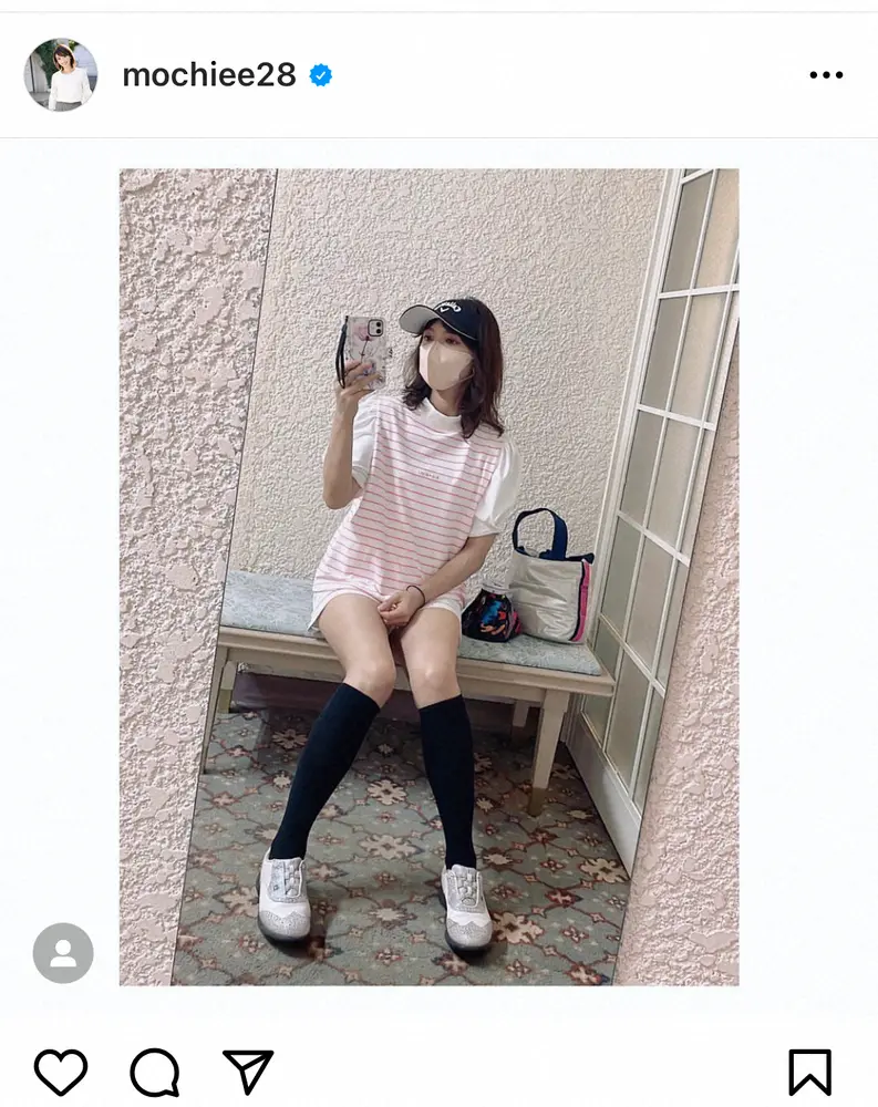 【画像・写真】望月理恵アナ　体力低下でゴルフの翌日はぐったり「そろそろ本格的に基礎体力をつけないと…」