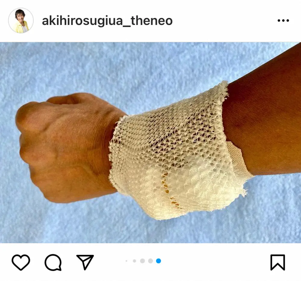 【画像・写真】喉頭がん闘病中の元うたのおにいさん　抗がん剤再投与　入院5日でようやく開始「針が入ったままだと」