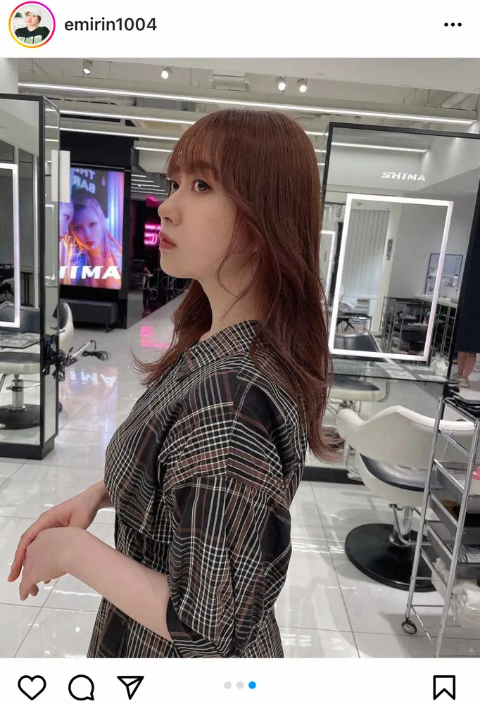 【画像・写真】人気ユーチューバー・エミリン　ダイエット＆髪色チェンジで印象ガラリ　「さっしーかと思った！」