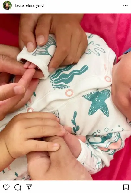 【画像・写真】ラグビー山田章仁の妻・ローラ　第4子女児出産　明るいスタッフに囲まれ「常に笑いながらの帝王切開」