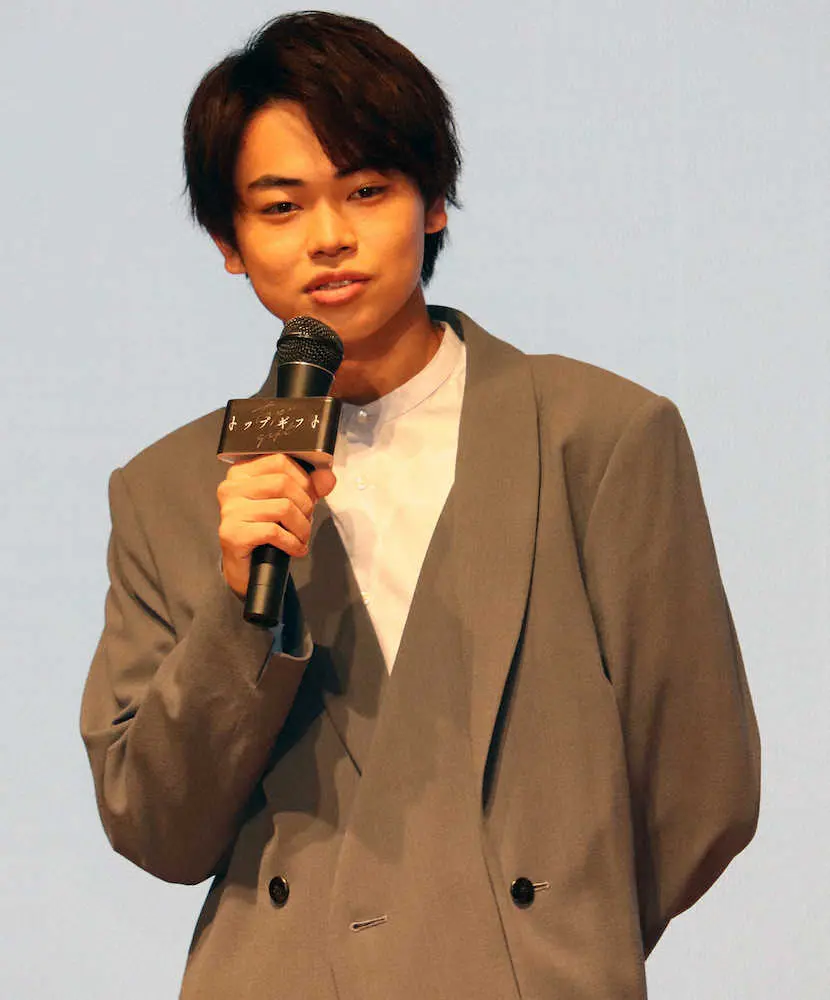 【画像・写真】菅田将暉弟・菅生新樹が初の公の場　共演・唐沢寿明から直接指導「夢のような時間でした」