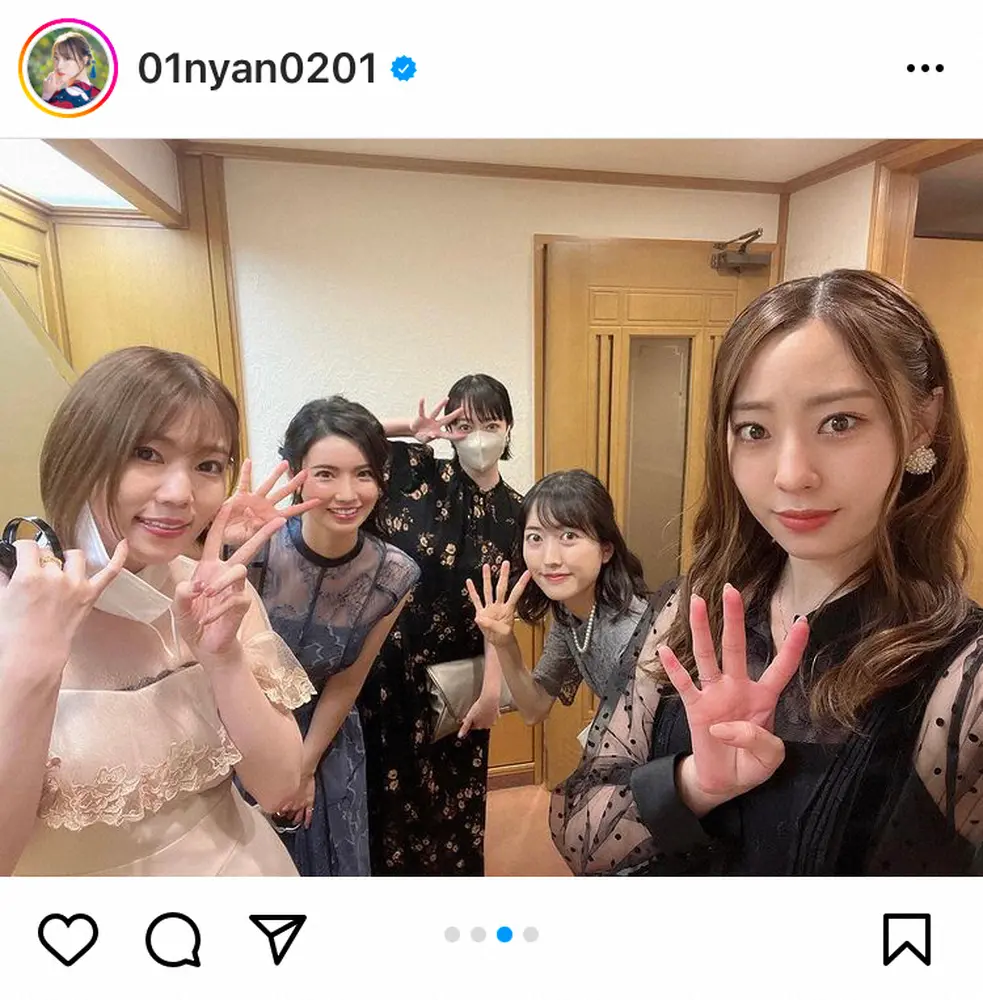 【画像・写真】藤江れいな　AKB同期・成瀬理沙の挙式参列　夫「カミナリ」まなぶを紹介された衝撃「忘れられない」