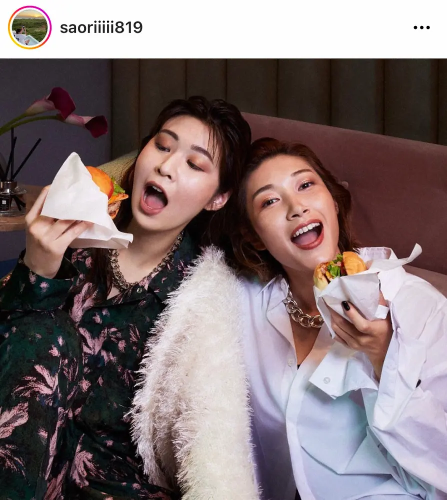 【画像・写真】木村沙織さん＆狩野舞子さん、イメチェンショット反響「女優さん？」「メイクってすごい」「キレイすぎ」