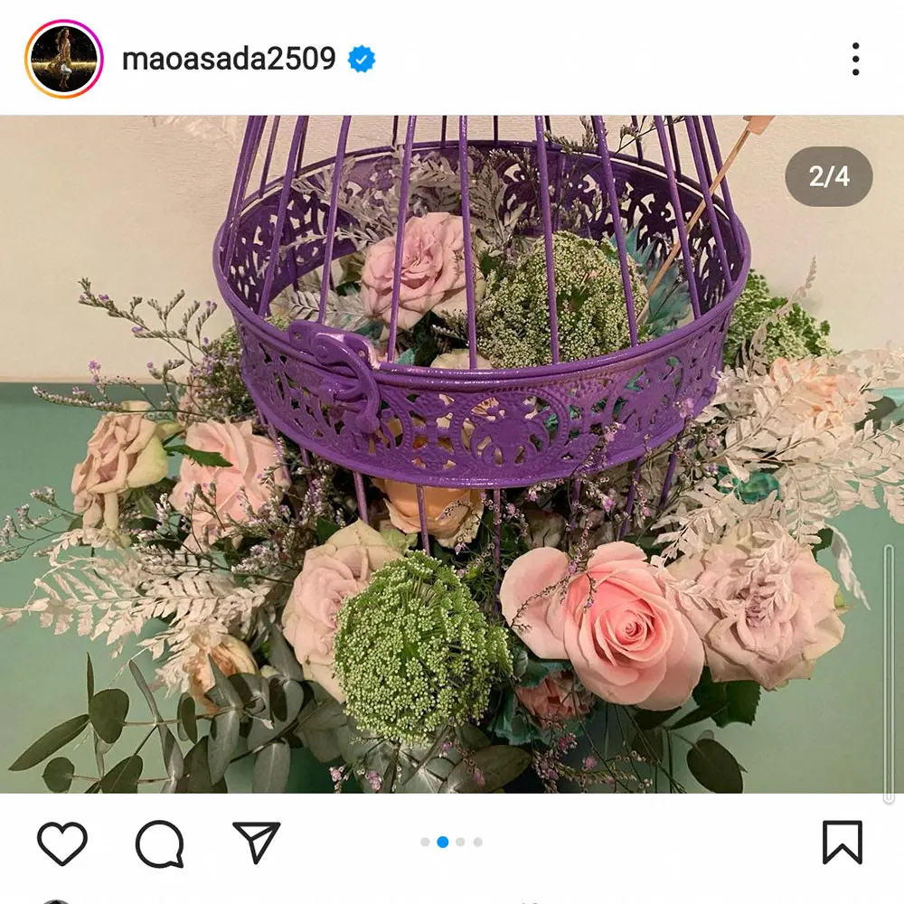 【画像・写真】浅田真央さん公式インスタグラム (@maoasada2509)から 