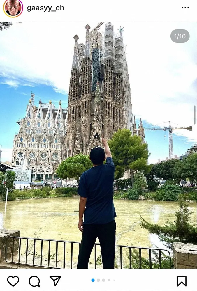 【画像・写真】ガーシー議員、夏休みのスペイン＆フランス旅行を満喫「ほんま最高でした!」インスタに写真を大量投稿